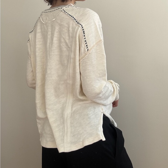 Free People Taylor Henley tunic top New NWOT - Picture 4 of 5